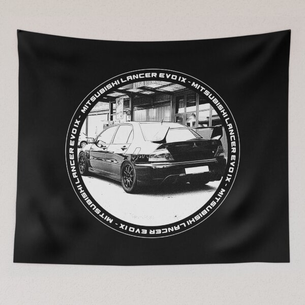 Item preview, MITSUBISHI LANCER EVO IX Black 'N White 4 (Black Version) designed and sold by Cero81.