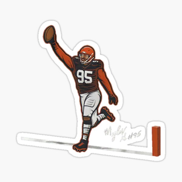 Cleveland Browns: Myles Garrett 2022 - Officially Licensed NFL Removable  Adhesive Decal