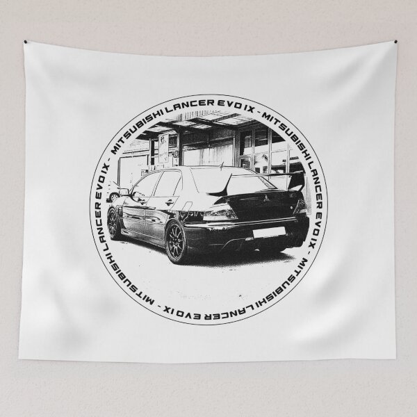 Item preview, MITSUBISHI LANCER EVO IX Black 'N White 4 designed and sold by Cero81.