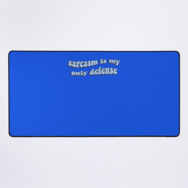 Item preview, sarcasm is my only defense Sticker  designed and sold by SylviaPagel.