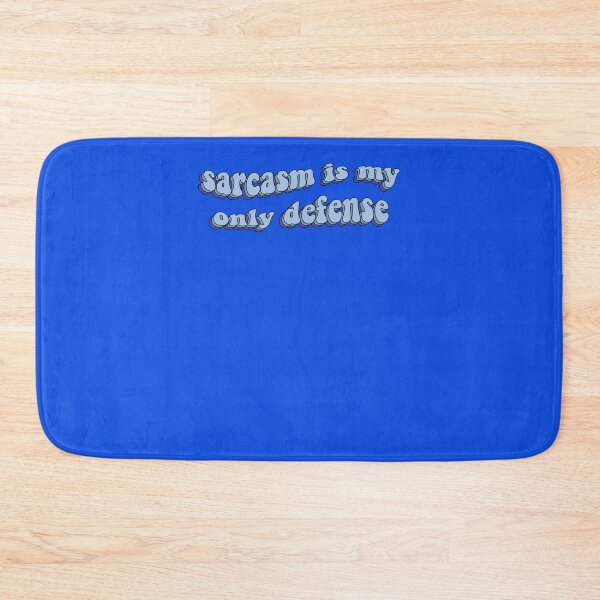 Item preview, sarcasm is my only defense Sticker  designed and sold by SylviaPagel.
