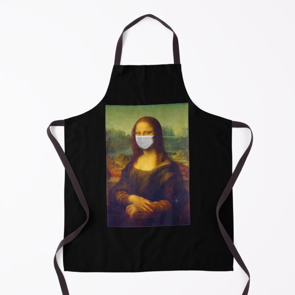 Item preview, Mona Lisa Mouth Guard FFP2 Mask Cold Influenza Corona Virus designed and sold by urban-design.
