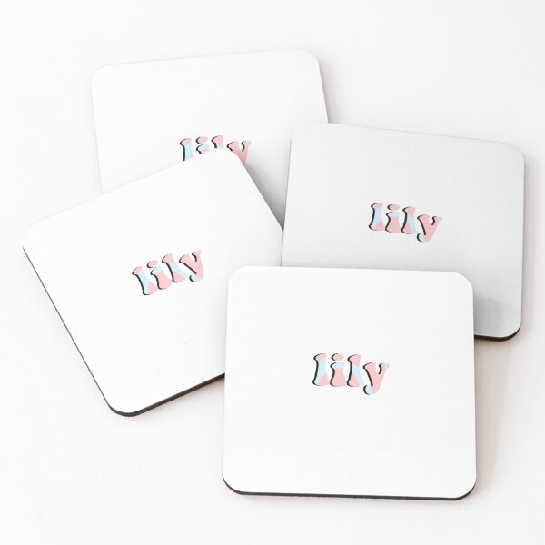 Item preview, Lily (Cotten Candy Theme) Sticker designed and sold by stickitt  designs.