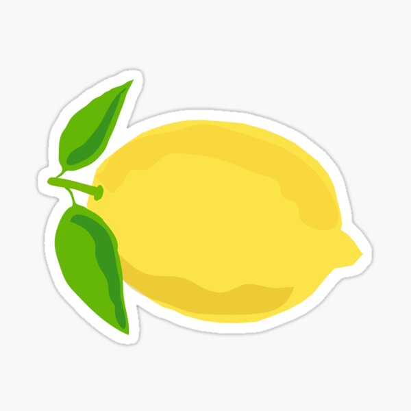 Lemon Sticker