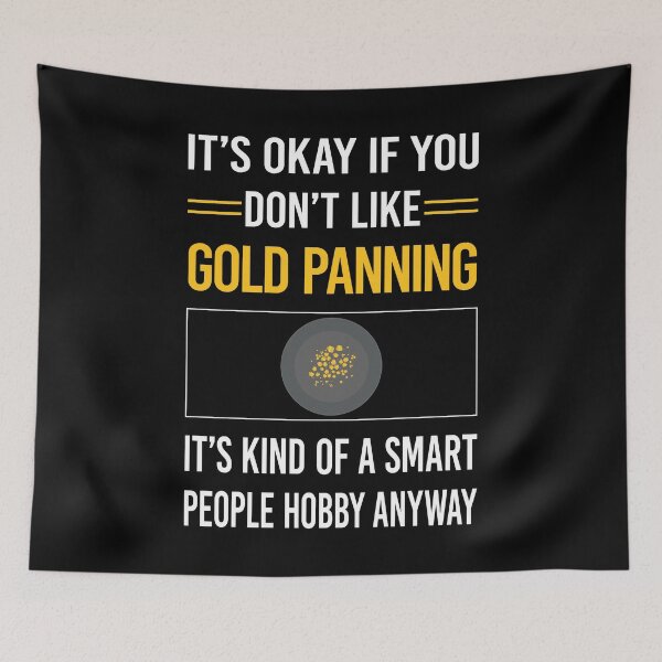 Item preview, Funny Smart People Gold Panning Panner designed and sold by jiggleterrified.