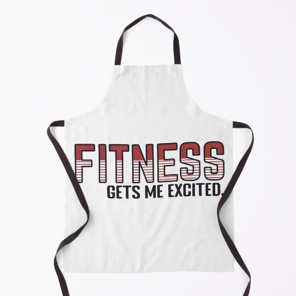 Item preview, Fitness Gets Me Excited - fitness lovers workout design designed and sold by cruzzcreation.