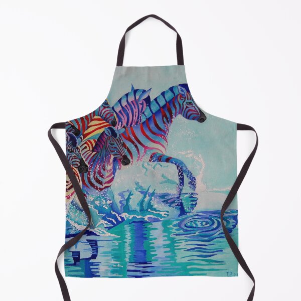 Item preview, Bathing Zebras designed and sold by Tatyana Binovska.