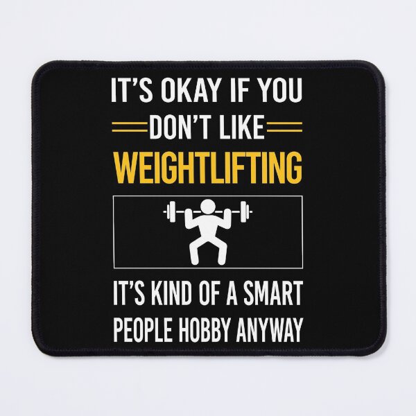 Item preview, Funny Smart People Weightlifting Lifting designed and sold by RandalDavis.