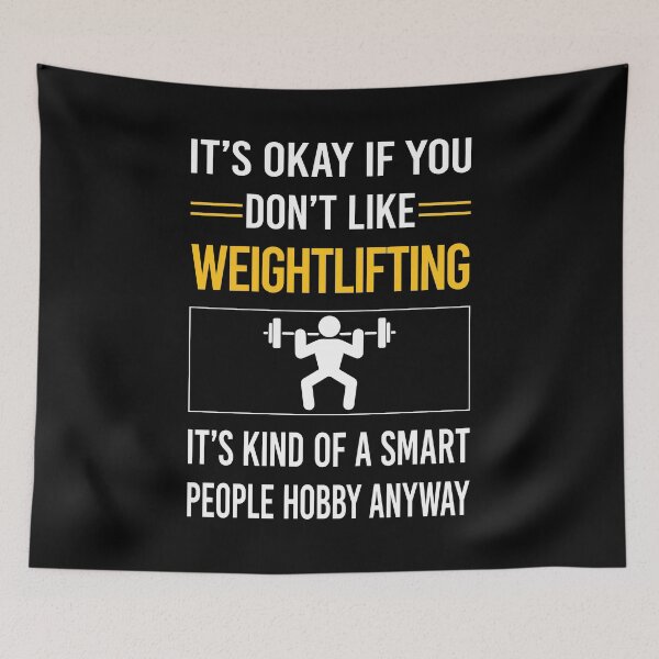 Item preview, Funny Smart People Weightlifting Lifting designed and sold by RandalDavis.