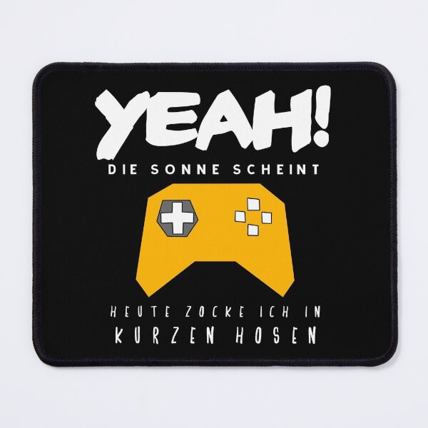 Item preview, Yeah The Sun Shines Gamer Zocker designed and sold by Galaxy-Corner.