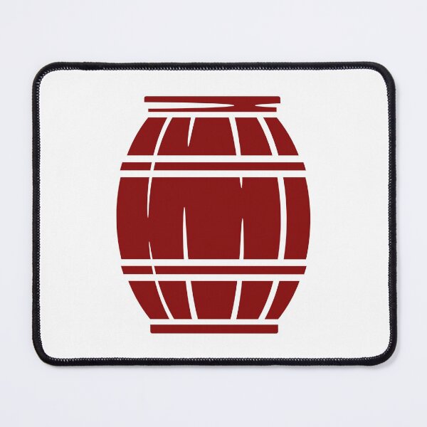 Item preview, Red Wine Barrel Graphic designed and sold by ToastyCork.