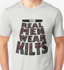 Real Men Wear Kilts Unisex T-Shirt