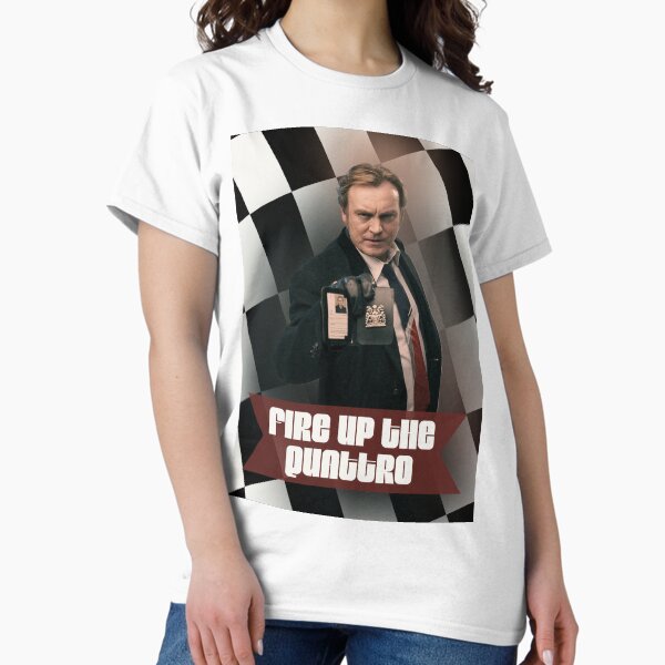 Item preview, Gene Hunt - Ashes to Ashes, Life on Mars, Philip Glenister, Fire up the Quattro designed and sold by Another-Number.