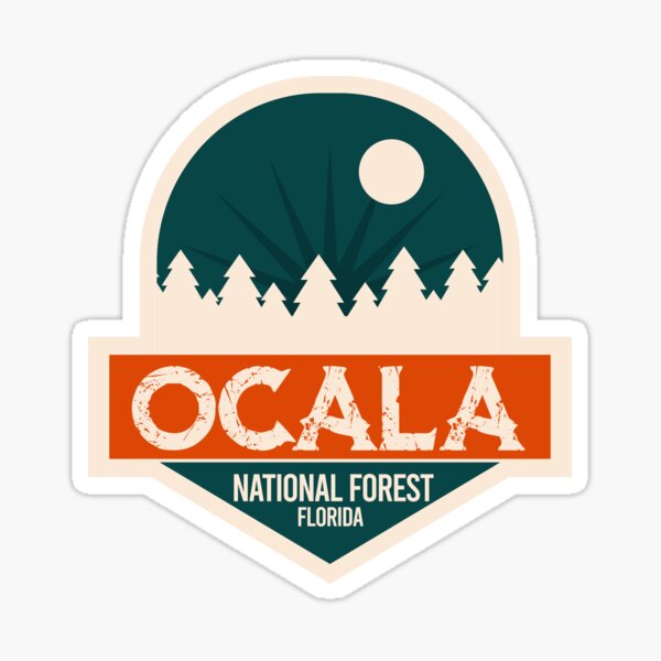 OCALA NATIONAL FOREST FLORIDA DECAL BUMPER STICKER LAPTOP WATER BOTTLE  DECAL +