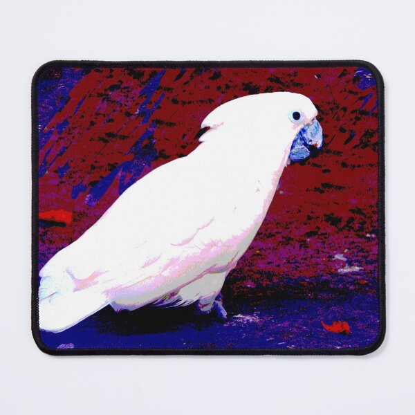 Item preview, White Cockatoo-Red Fruit designed and sold by XCEEDTRANSITION.