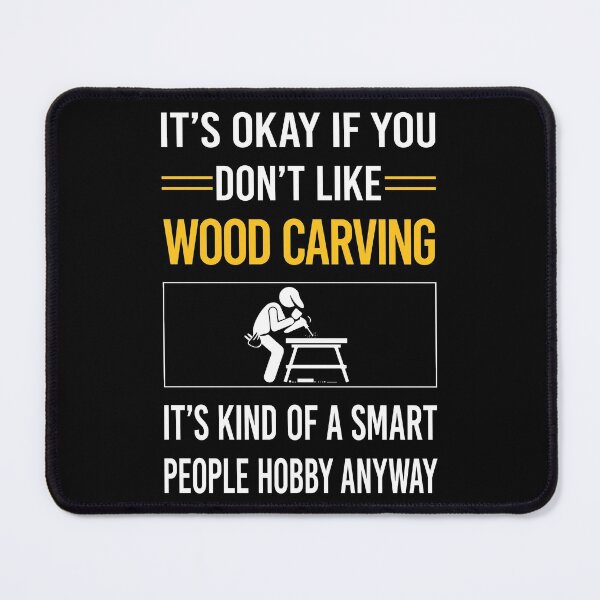 Item preview, Funny Smart People Wood Carving Woodcarving designed and sold by RandalDavis.