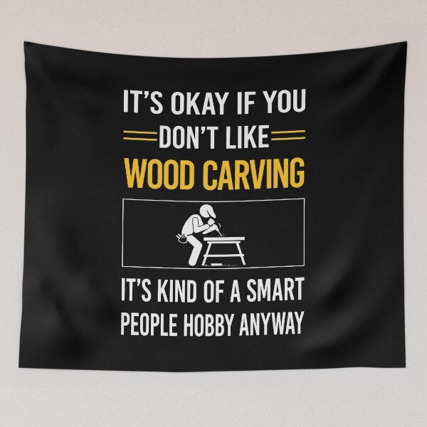 Item preview, Funny Smart People Wood Carving Woodcarving designed and sold by RandalDavis.