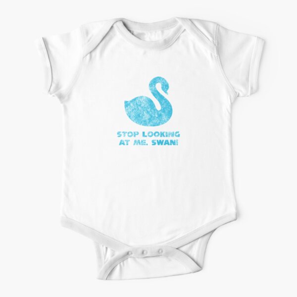 Stop Looking At Me, Swan! | Billy Madison Distressed Swan Design