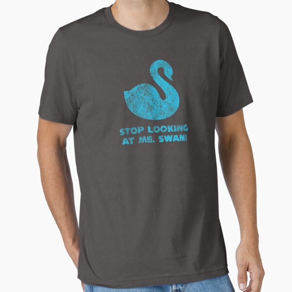 Item preview, Stop Looking At Me, Swan! | Billy Madison Distressed Swan Design designed and sold by 90s-Mall.