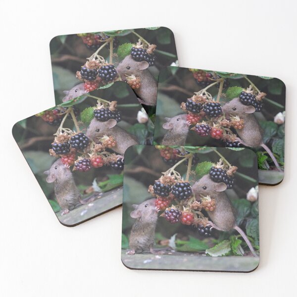 Item preview, The blackberry mice designed and sold by Gez Robinson.