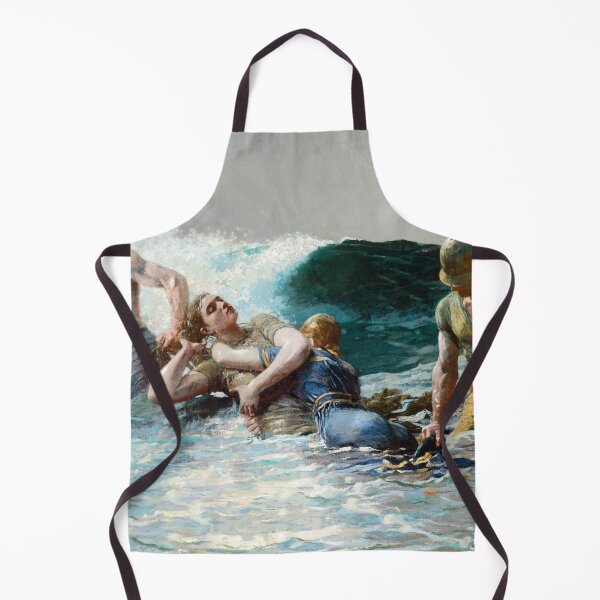Item preview, Oil Painting Undertow (1886) by Winslow Homer designed and sold by Designedbysm.