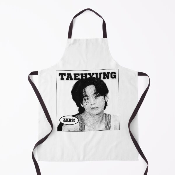 Item preview, bts taehyung v b&w mots on:e clue design designed and sold by Purplee7.