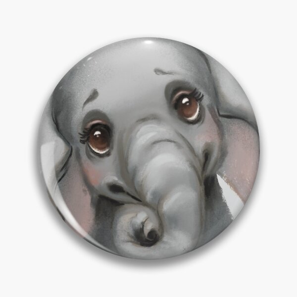 Item preview, elephant watercolor portraits designed and sold by Hartics.