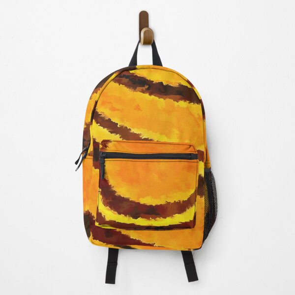 Item preview, Abstract Tiger Stripe Camouflage Colors In Orange and Brown designed and sold by taiche.