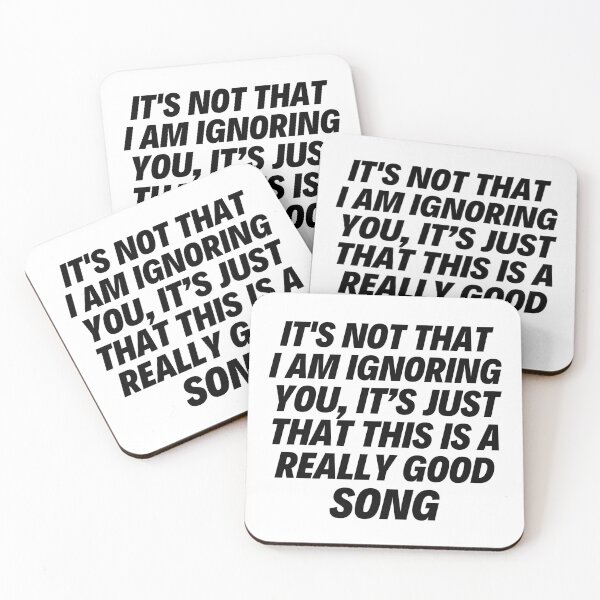 Item preview, IGNORING YOU designed and sold by Musicianst0re.
