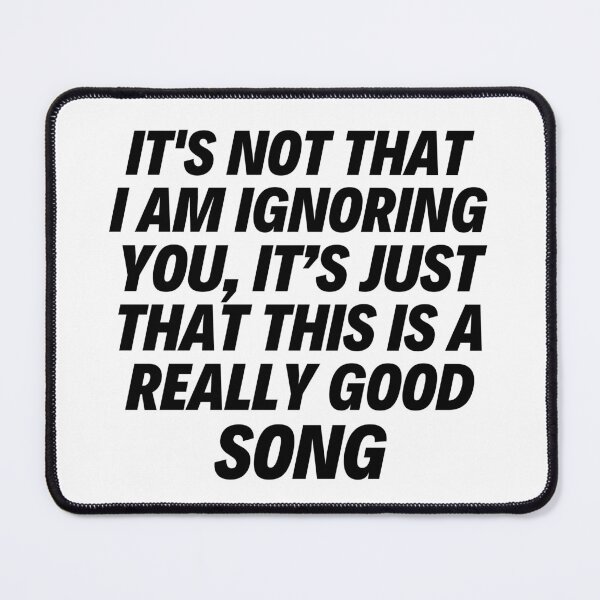 Item preview, IGNORING YOU designed and sold by Musicianst0re.
