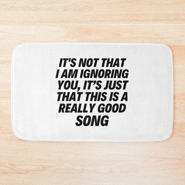 Item preview, IGNORING YOU designed and sold by Musicianst0re.