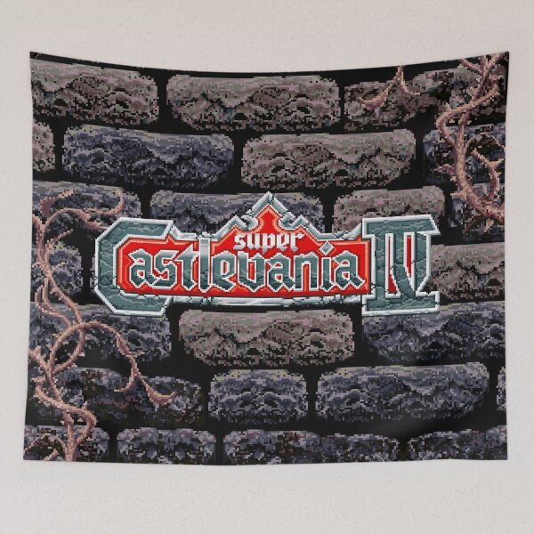 Item preview, Super Castlevania IV Title  designed and sold by mr-jerichotv.
