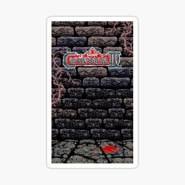 Item preview, Super Castlevania IV Title  designed and sold by mr-jerichotv.
