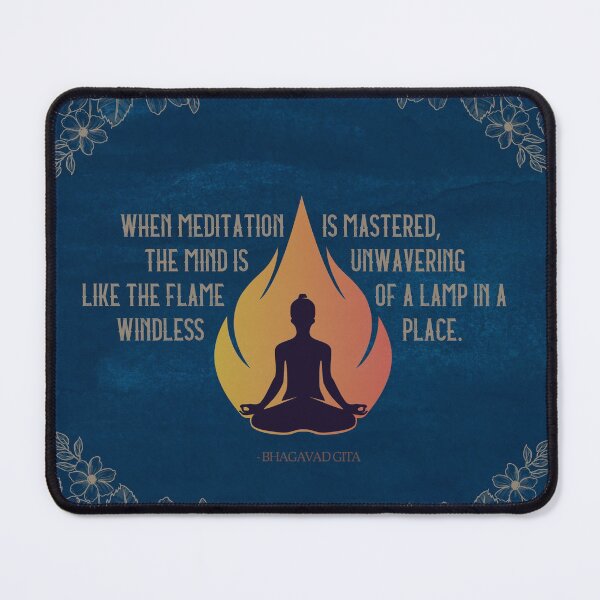 Item preview, Meditation is Mastered designed and sold by DesiBoli.