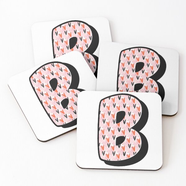Item preview, Love Pattern B Alphabet Text Design designed and sold by BrightLightArts.
