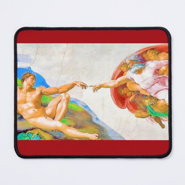 Item preview, Creation of Adam- mosiac (Italian: Creazione di Adamo) is a fresco painting by Italian artist Michelangelo, which forms part of the Sistine Chapel's ceiling designed and sold by CristalleLisa.