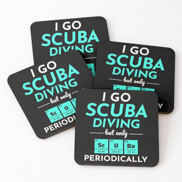 Item preview, Scuba Diving Diver Dive Swimming Funny Sayings designed and sold by CuteDesigns1.