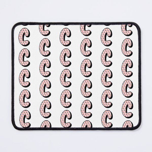 Item preview, Love Pattern C Alphabet Text Design designed and sold by BrightLightArts.