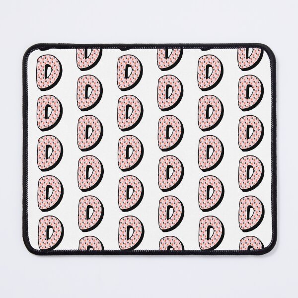 Item preview, Love Pattern D Alphabet Text Design designed and sold by BrightLightArts.