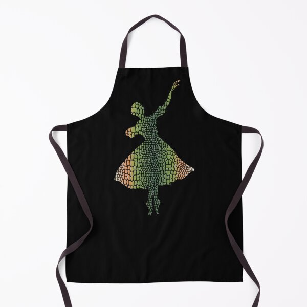 Item preview, BALLET - SNAKE LIZARD REPTILE TEXTURE - BALLERINA SILHOUETTE designed and sold by KoolDsignsDANCE.