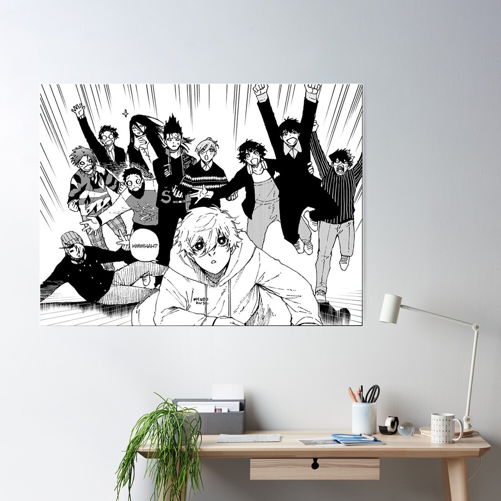 ANIME POSTER FRAME (BLUE LOCK) - Black/White Wall Poster For Home And  Office With Frame, (12.6*9.6) Photographic Paper - Animation & Cartoons,  Decorative, Art & Paintings posters in India - Buy art