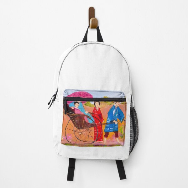 Item preview, Japanese Rickshaw With Passengers designed and sold by Natalia_Shchip.
