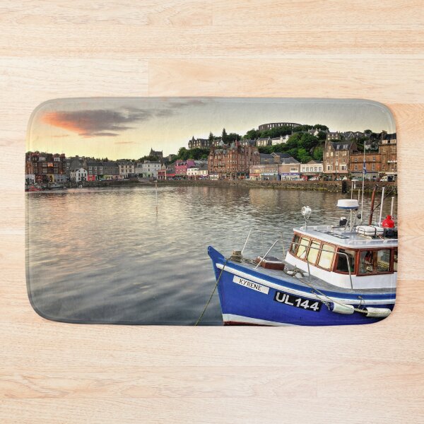 Item preview, Dusk at Oban Harbour  designed and sold by hawkie.