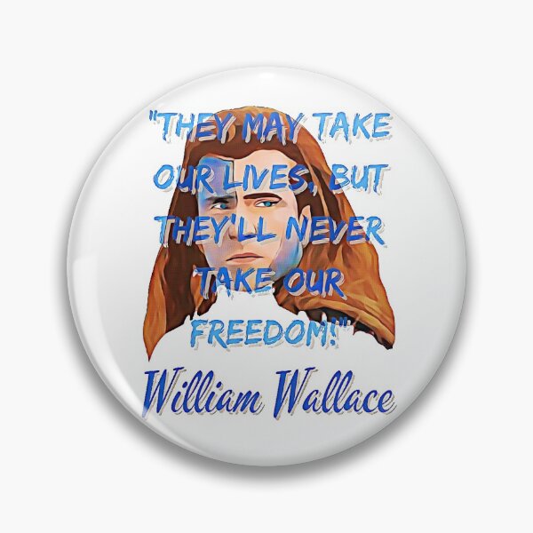 Item preview, William Wallace designed and sold by DrawingAndText.