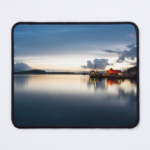 Item preview, Twylight over Oban Harbour  designed and sold by hawkie.