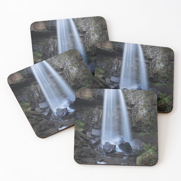 Item preview, Melincourt waterfall in full flow designed and sold by Leighton Collins.