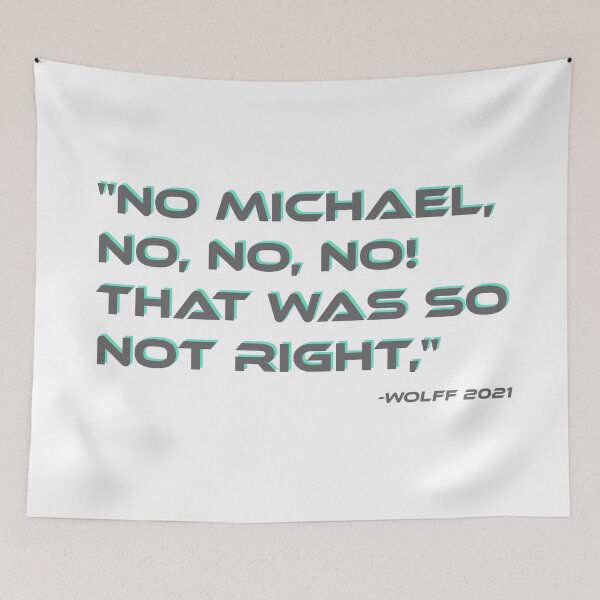 Item preview, NO MICHAEL - TOTO WOLF designed and sold by tenfiftytwo.