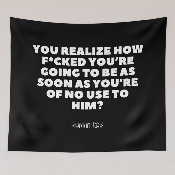 Item preview, Roman Roy Quote designed and sold by adelferhat.