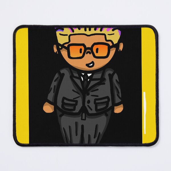 Item preview, Cute Chibi drawing of Jimin with butter background designed and sold by goldishdrawings.