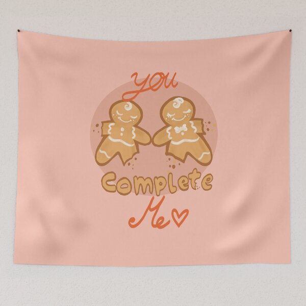 Item preview, you complete me! couples matching xmas  designed and sold by captainringtail.